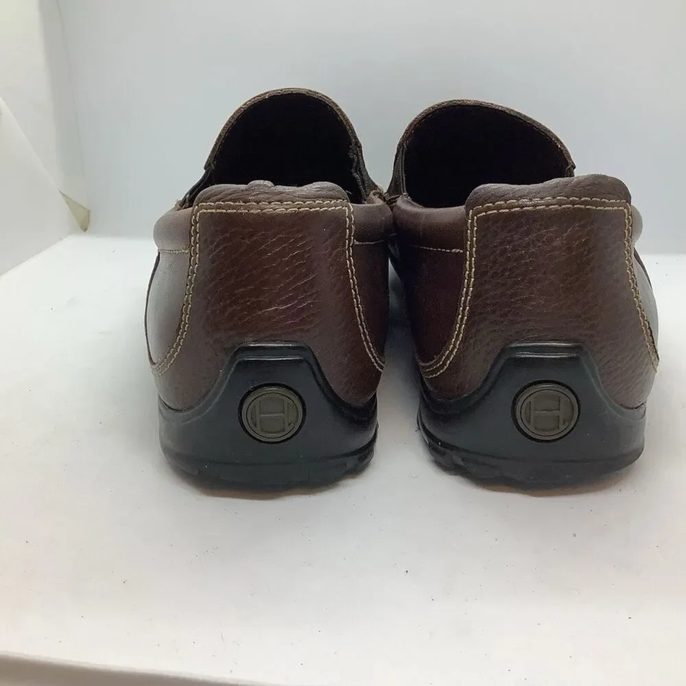 Cole Haan Slip On Venetian Loafer Shoes Mens 9.5M Brown Leather Driving‎ TUCKER